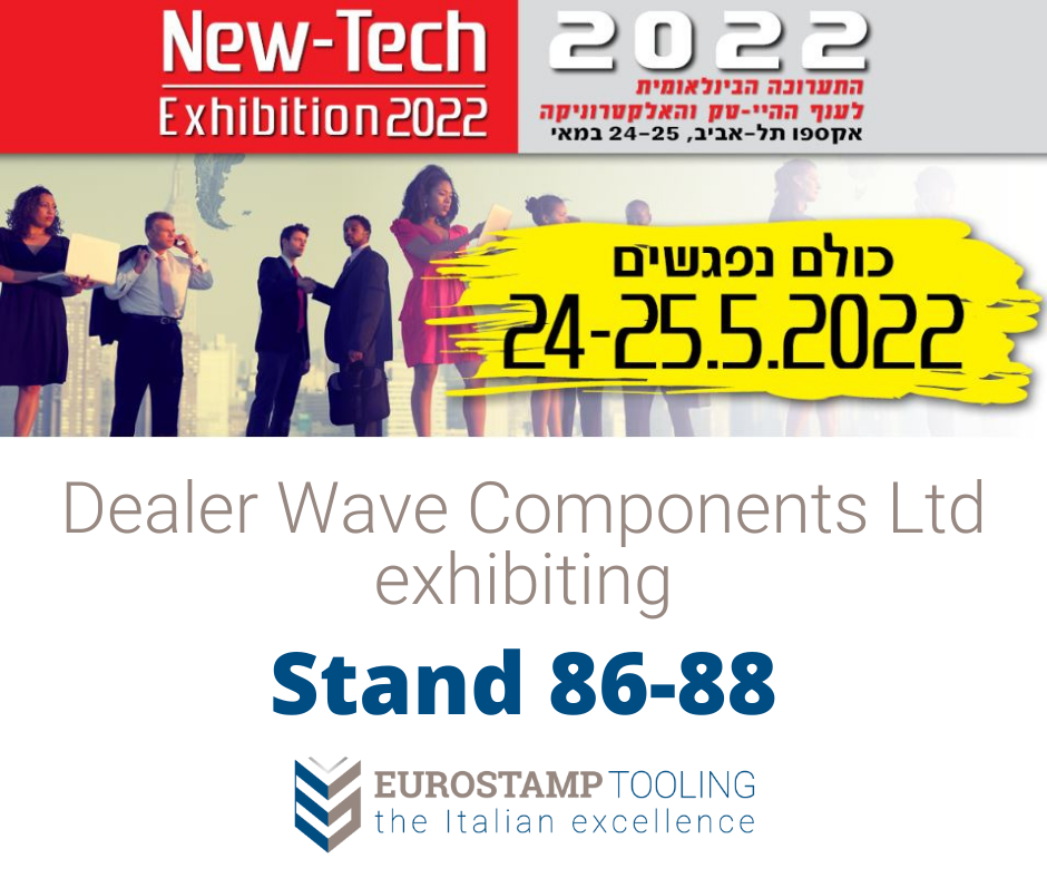 Banner English Eurostamp at New-Tech Exhibition 2022